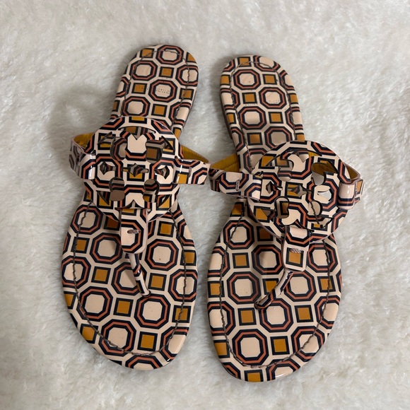 Tory Burch Shoes - Tory Burch Miller Sandals MultiColor| Trendy|Vacation| Size 71/2